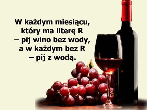 Czerwone wino dobre dla zdrowia